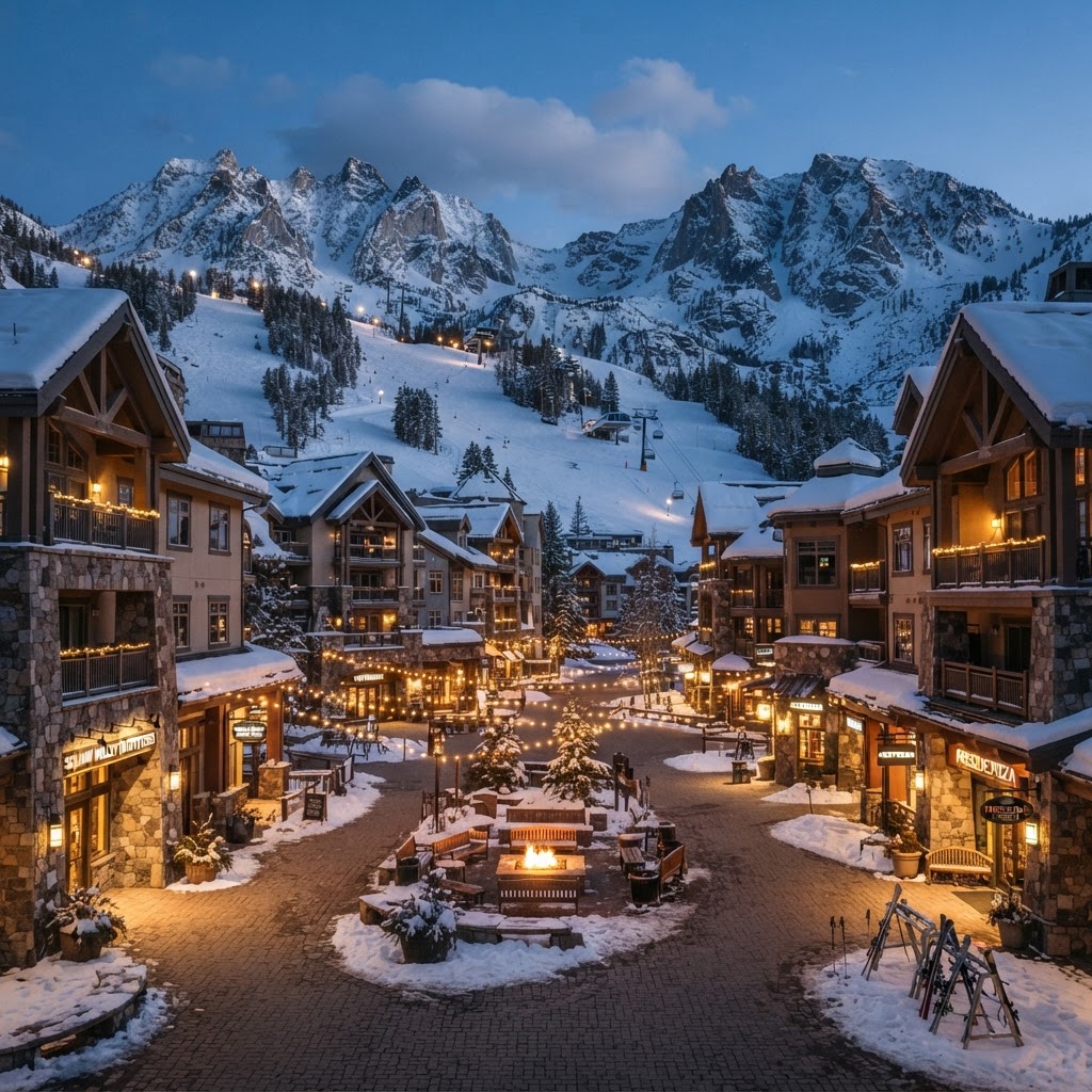 The Village at Palisades Tahoe — Olympic Valley / The Village, Lake Tahoe