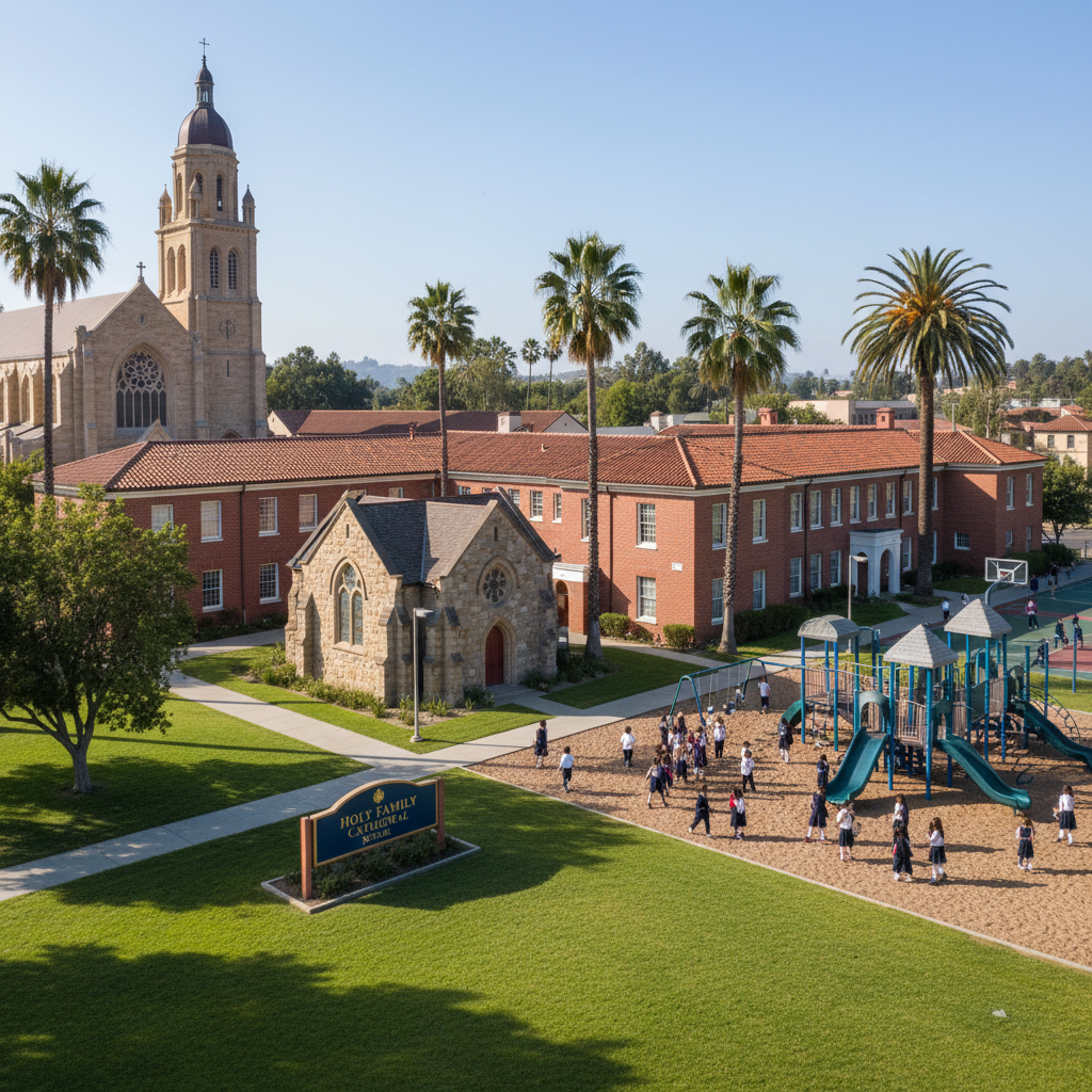 Holy Family Cathedral School — Private K-8 School in Orange, CA