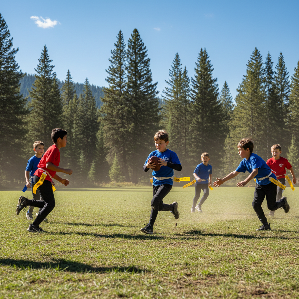 Big Bear Valley Rec District — Youth Flag Football — Youth Flag Football Program in Big Bear City, CA