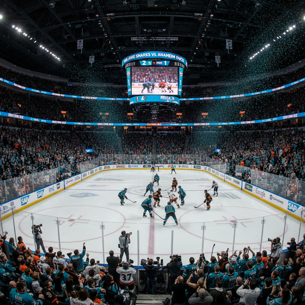 San Jose Sharks vs. Anaheim Ducks