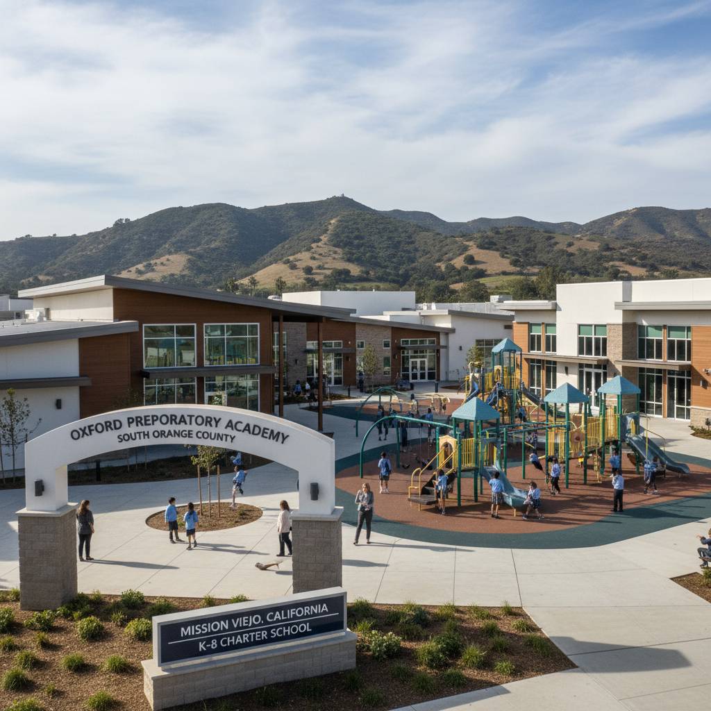 Oxford Preparatory Academy — South Orange County — Charter Elementary School in Mission Viejo, CA