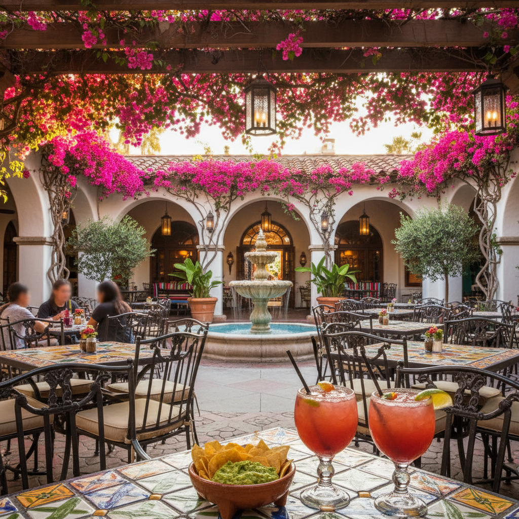 Las Campanas — Mission Inn Courtyard, Riverside, Inland Empire, CA