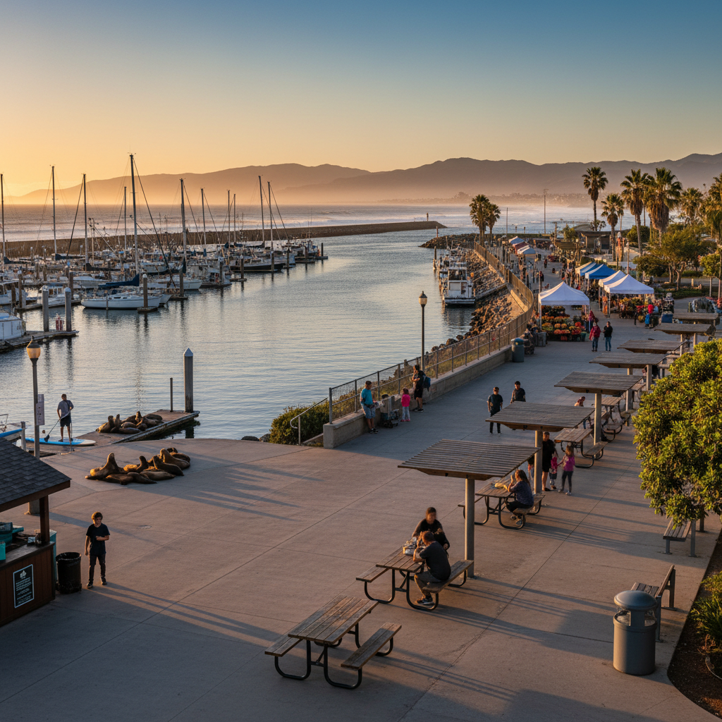 Channel Islands Boat Launch Promenade — Harbor in Oxnard, CA