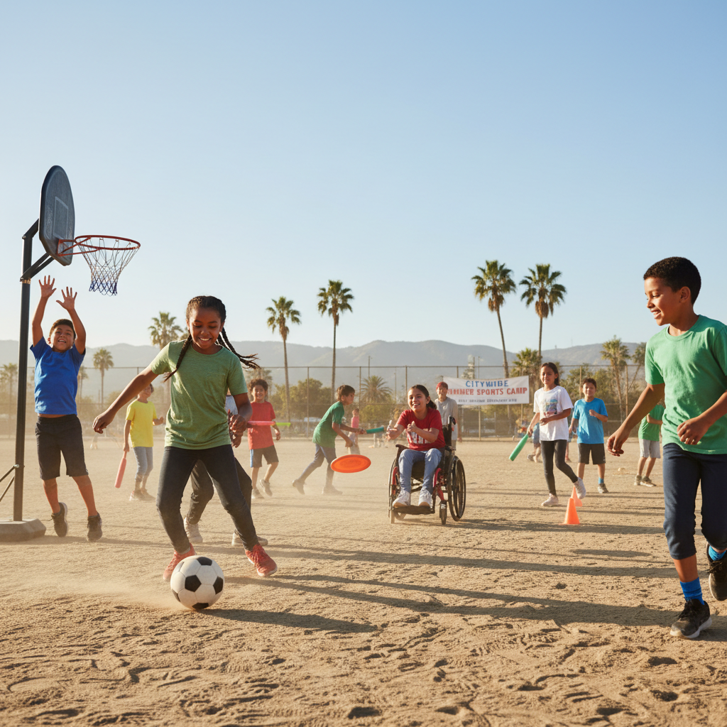 LA Summer Sports Camps — City Rec Centers — Youth Multi-Sport Program in Citywide, CA