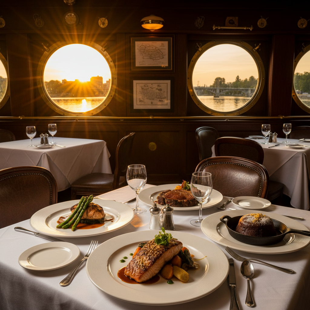 The Pilothouse Restaurant — Old Sacramento / Delta King, Sacramento, CA