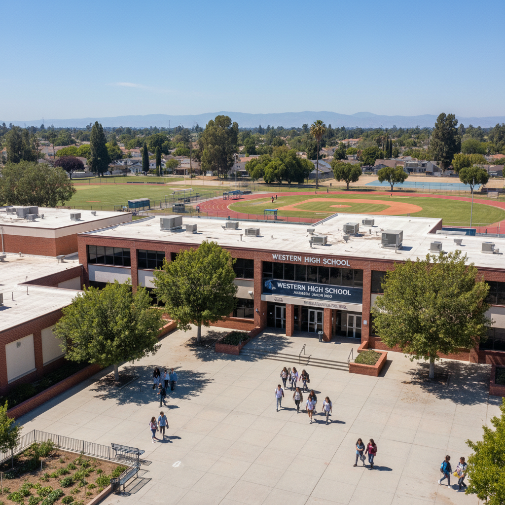 Western High School — Public High School School in Anaheim, CA