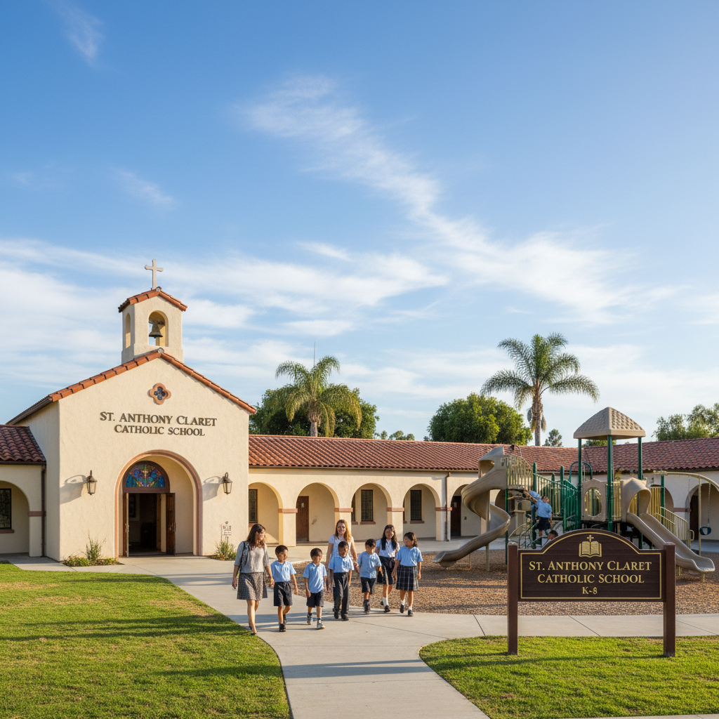 St. Anthony Claret Catholic School — Private K-8 School in Anaheim, CA