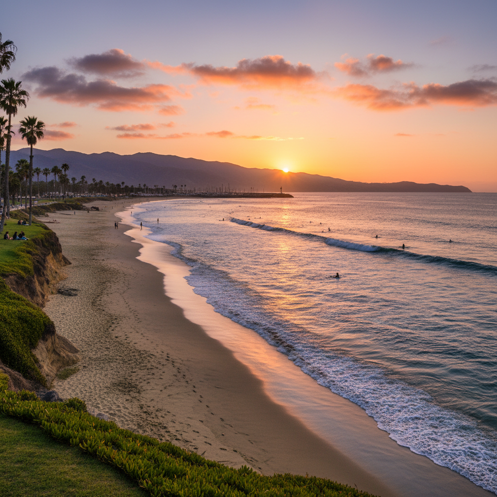 Leadbetter Beach — Beach in Santa Barbara, CA