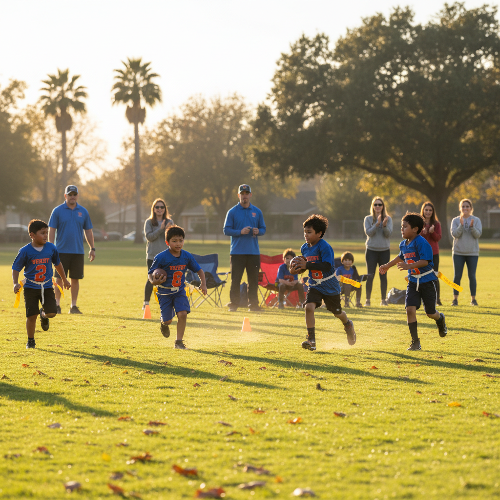 City of Sacramento Youth Flag Football — Youth Flag Football Program in Citywide, CA