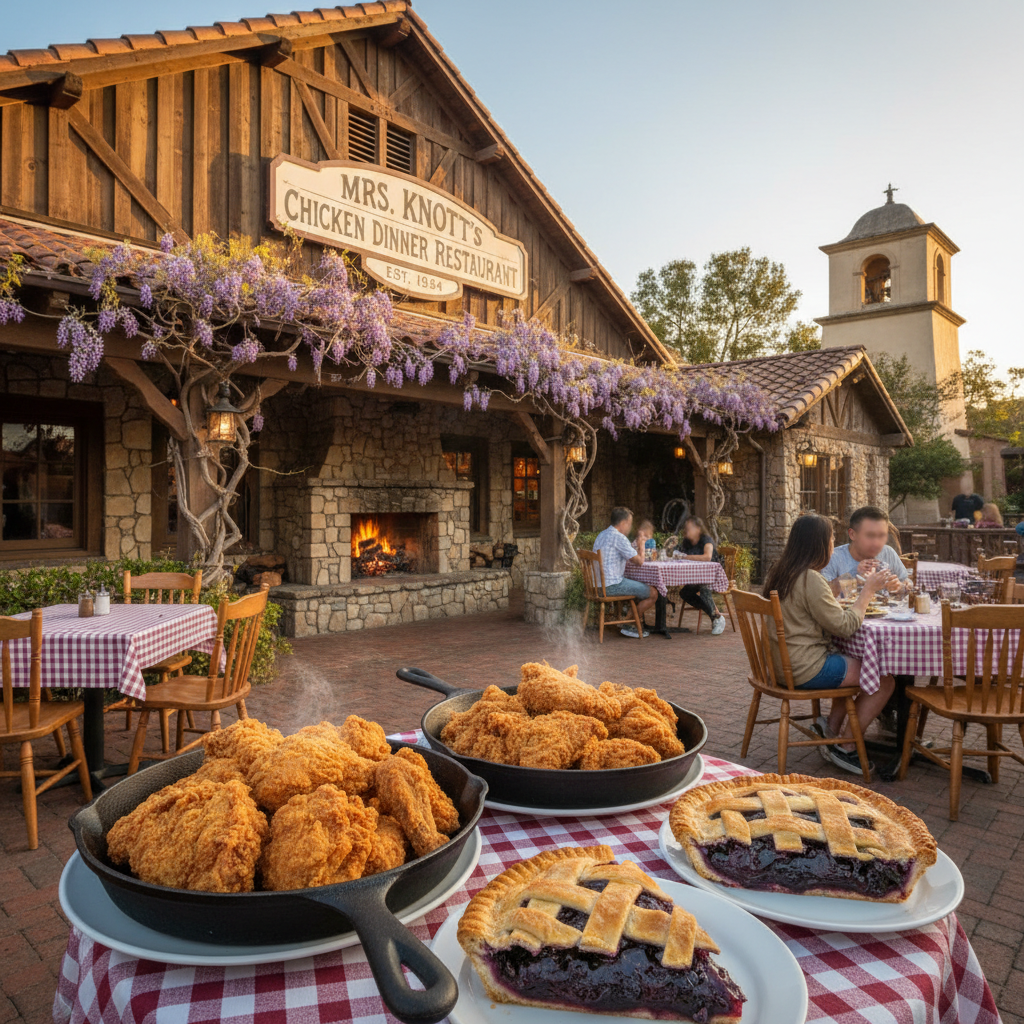Knott's Chicken Dinner Restaurant — Buena Park, Orange County, CA