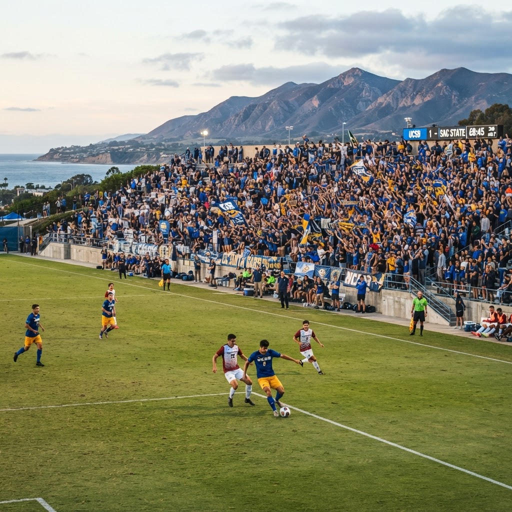 UCSB Men's Soccer vs Sacramento State