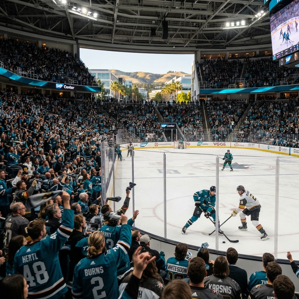 NHL Preseason - Vegas Golden Knights at San Jose Sharks