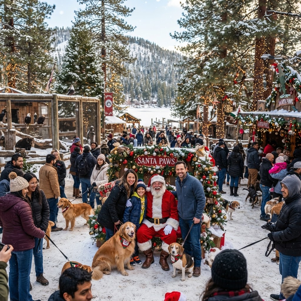 Santa Paws at Big Bear Zoo