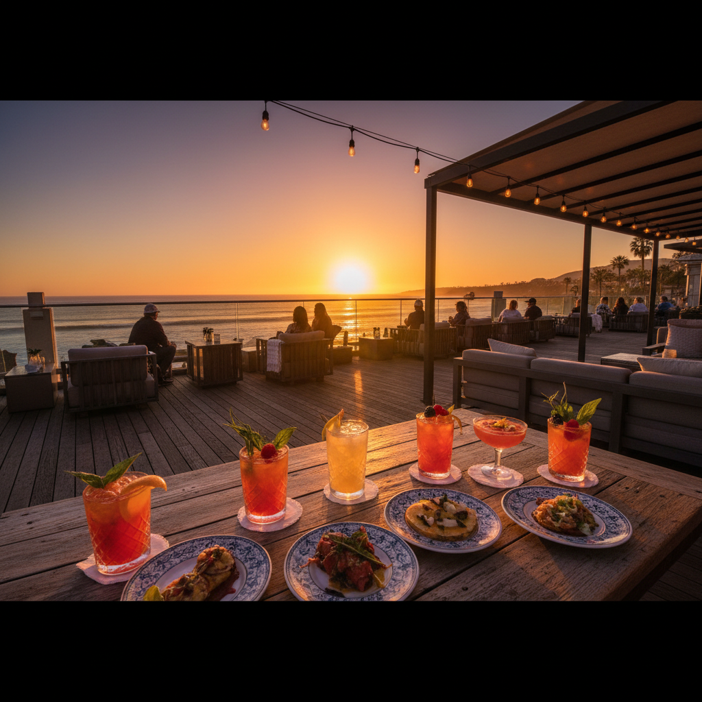 Rooftop Lounge — La Casa del Camino — Laguna Beach, Orange County, CA