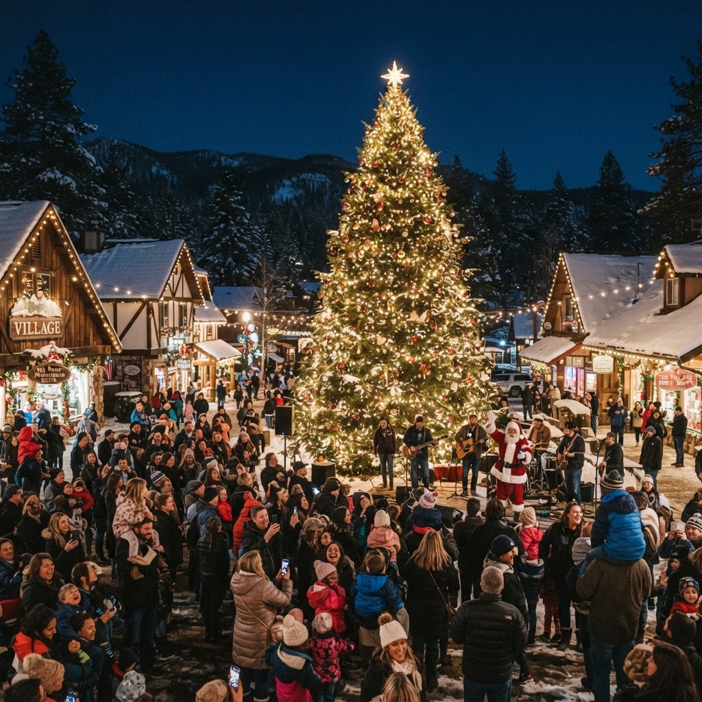 Big Bear Tree Lighting Ceremony