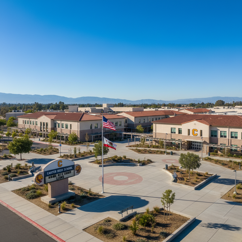 Carter High School — Public High School School in Rialto, CA