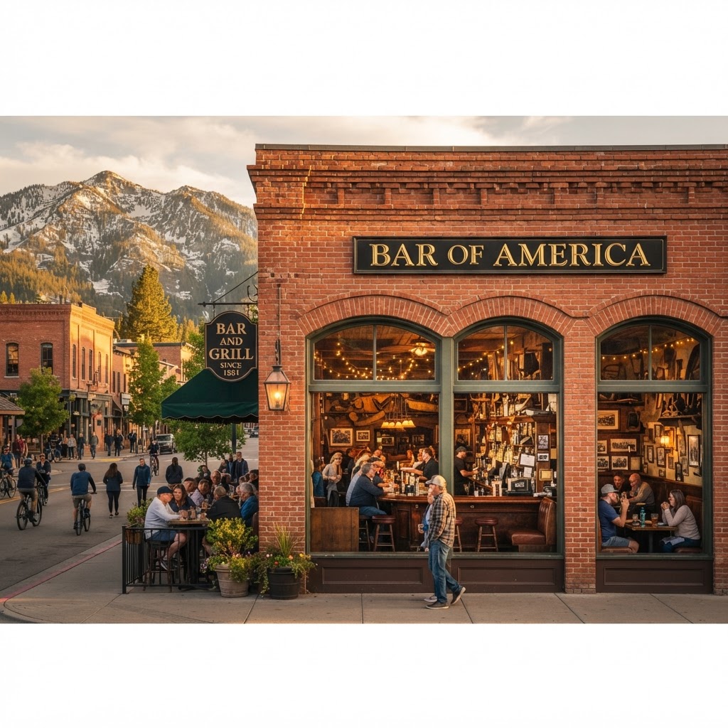 Bar of America — Downtown Truckee, Lake Tahoe