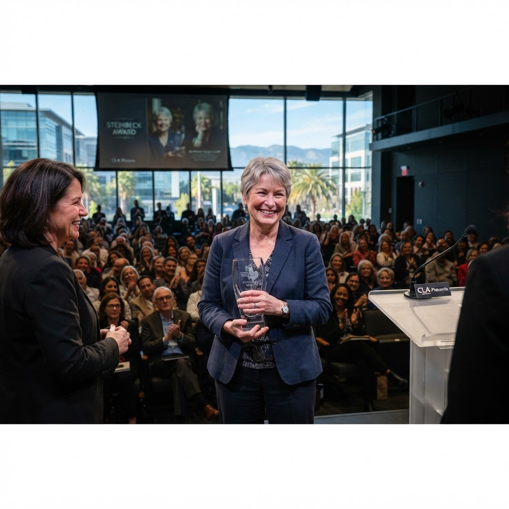 CLA Presents Barbara Kingsolver Receiving the Steinbeck Award