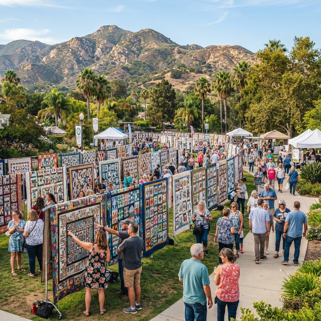 Santa Clarita Valley Quilt Guild "Where Quilts and Friendships Bloom" Quilt Show
