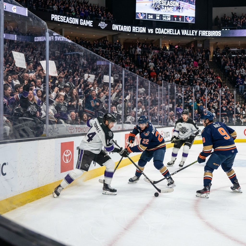 Ontario Reign vs Coachella Valley Firebirds