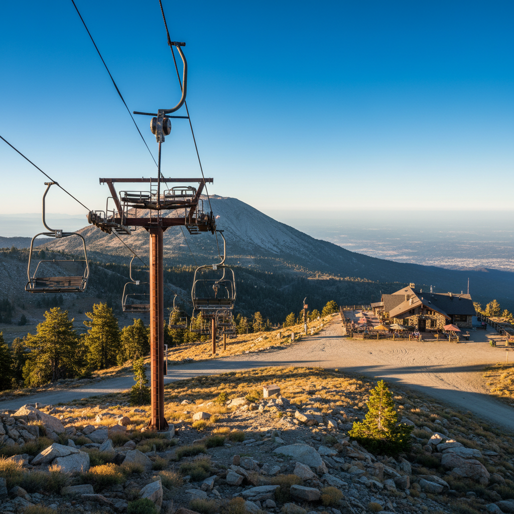 Mt Baldy Notch & Ski Lifts — Mountain Area in Mt Baldy, CA