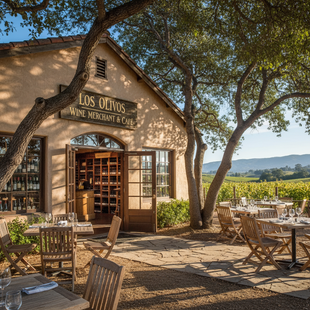 Los Olivos Wine Merchant & Cafe — Los Olivos, Santa Barbara, CA