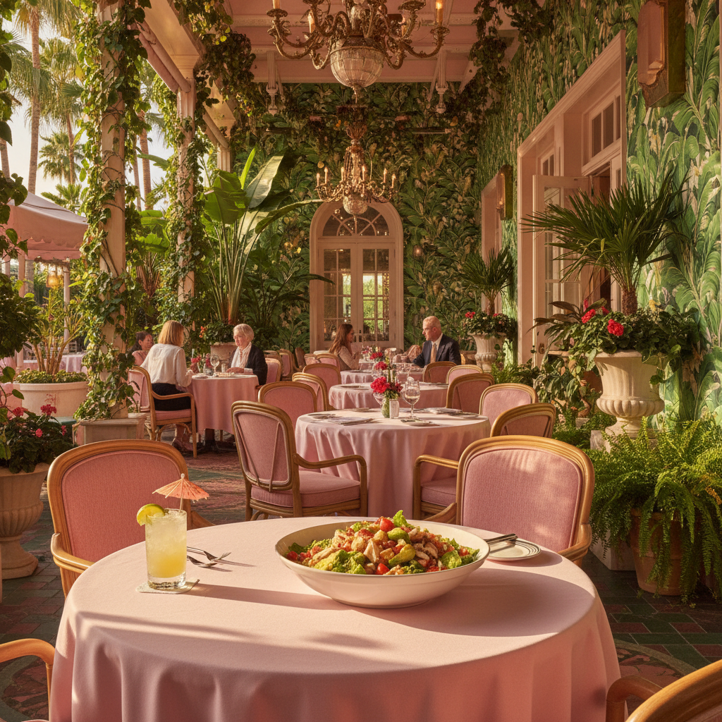 The Polo Lounge — Beverly Hills, Los Angeles, CA