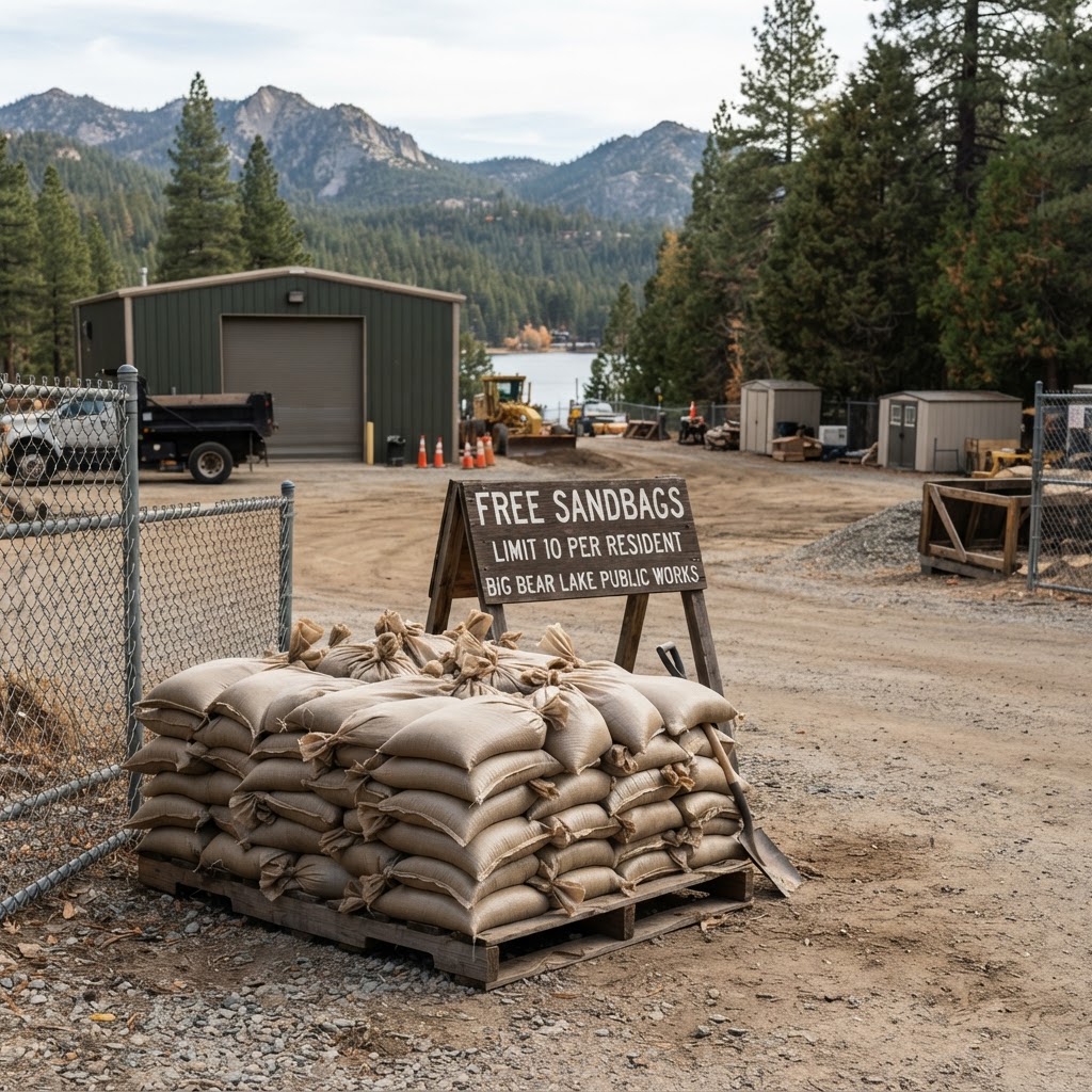 Free Sandbags Available for Residents