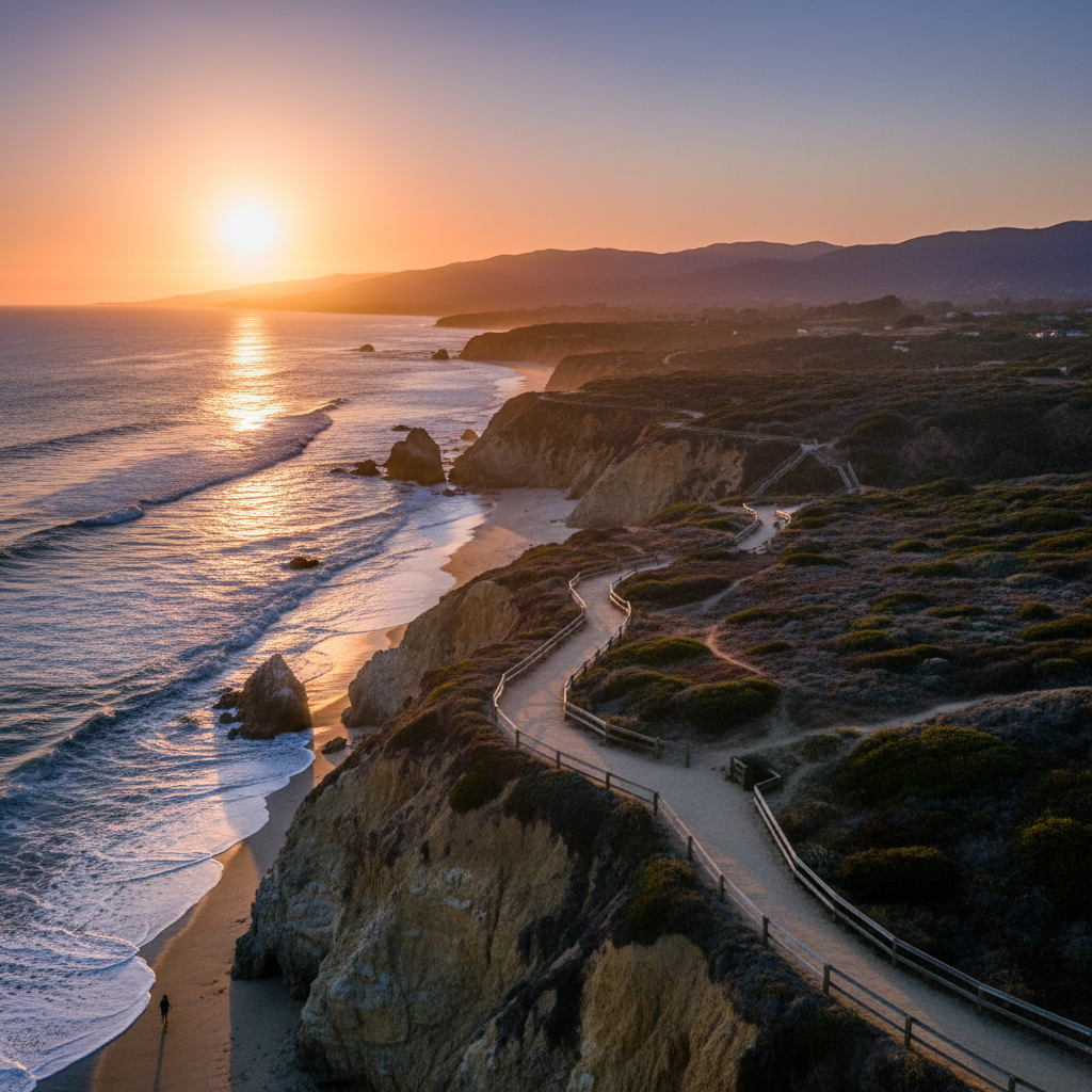 Hendry's Bluff (Mesa Lane Steps to Thousand Steps) — Bluff Walk in Santa Barbara, CA