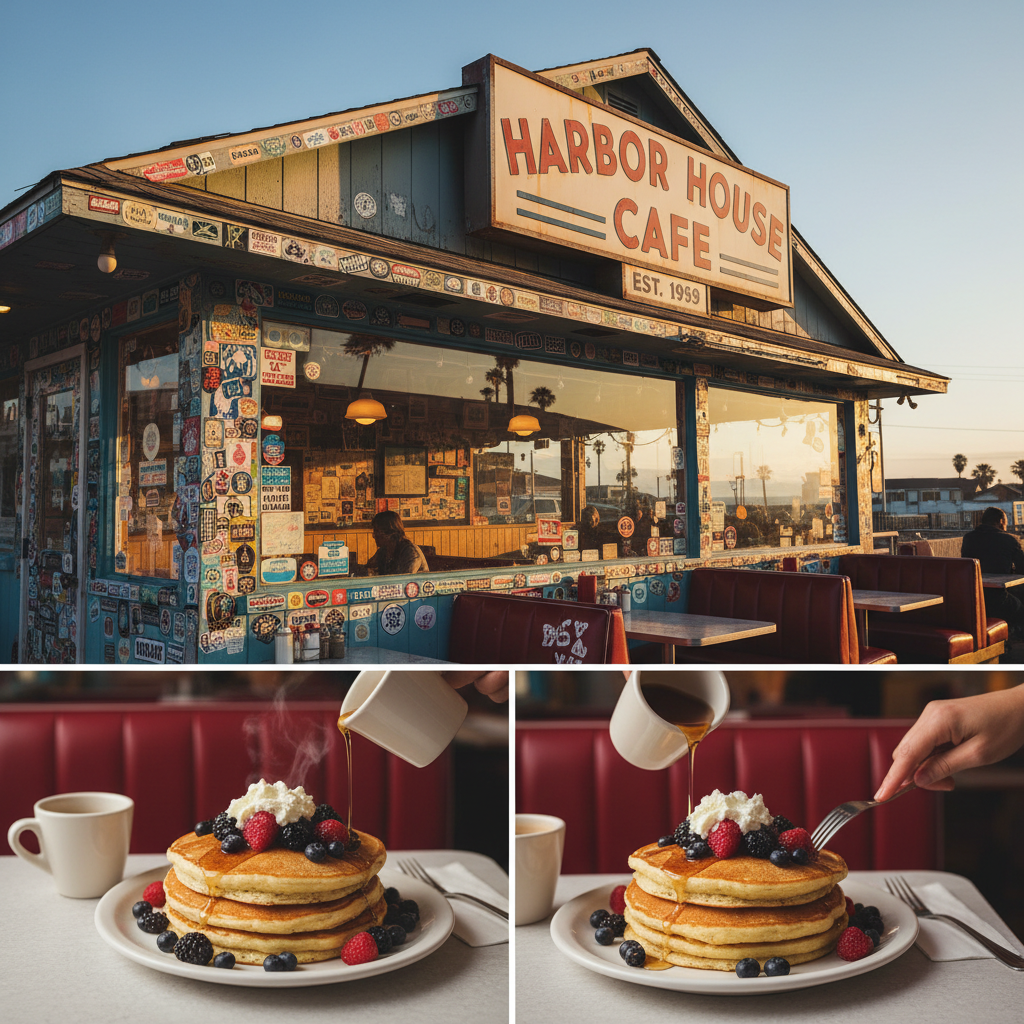 Harbor House Café — Sunset Beach — Sunset Beach, Orange County, CA