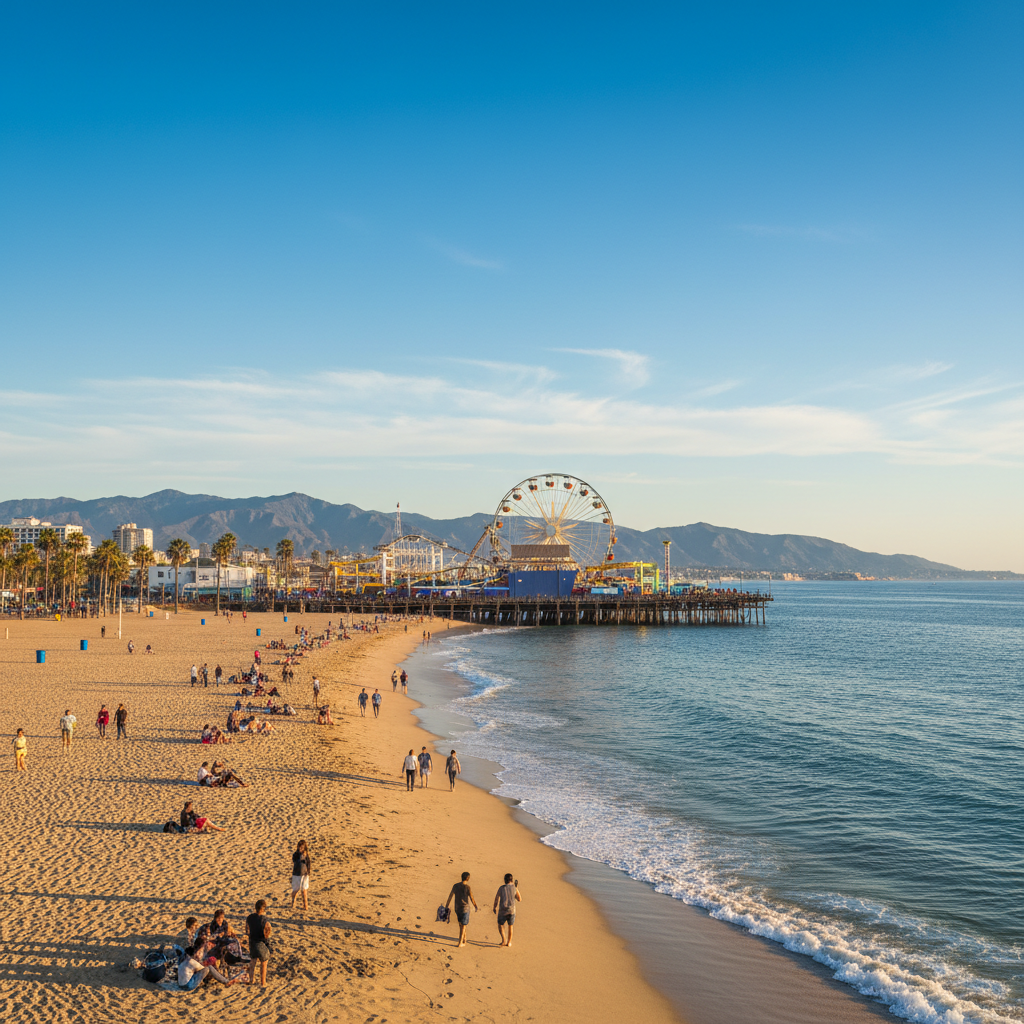 Santa Monica Los Angeles hotels area