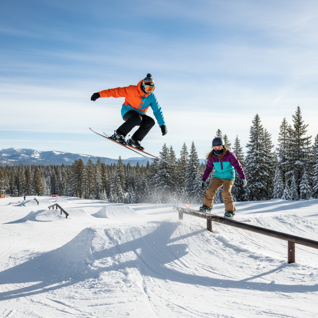 Team Bear — Bear Mountain Freestyle Ski & Snowboard — Youth Skiing Program in Moonridge, CA
