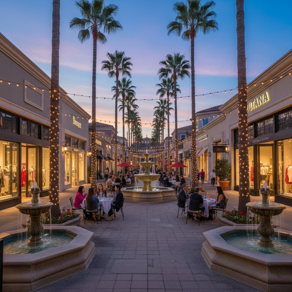 Santana Row / West San Jose Silicon Valley hotels area
