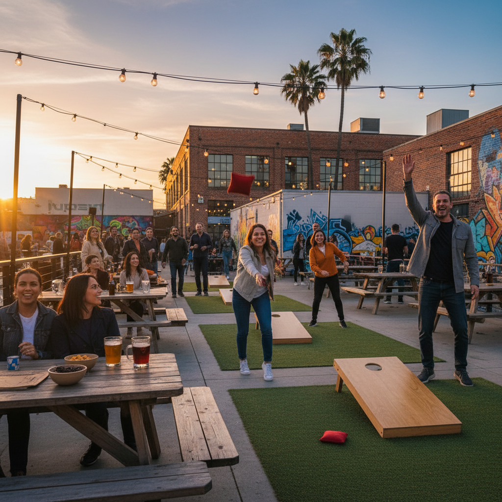 The Next Fun Thing — Cornhole League — Adult Cornhole Beer League in Citywide, CA