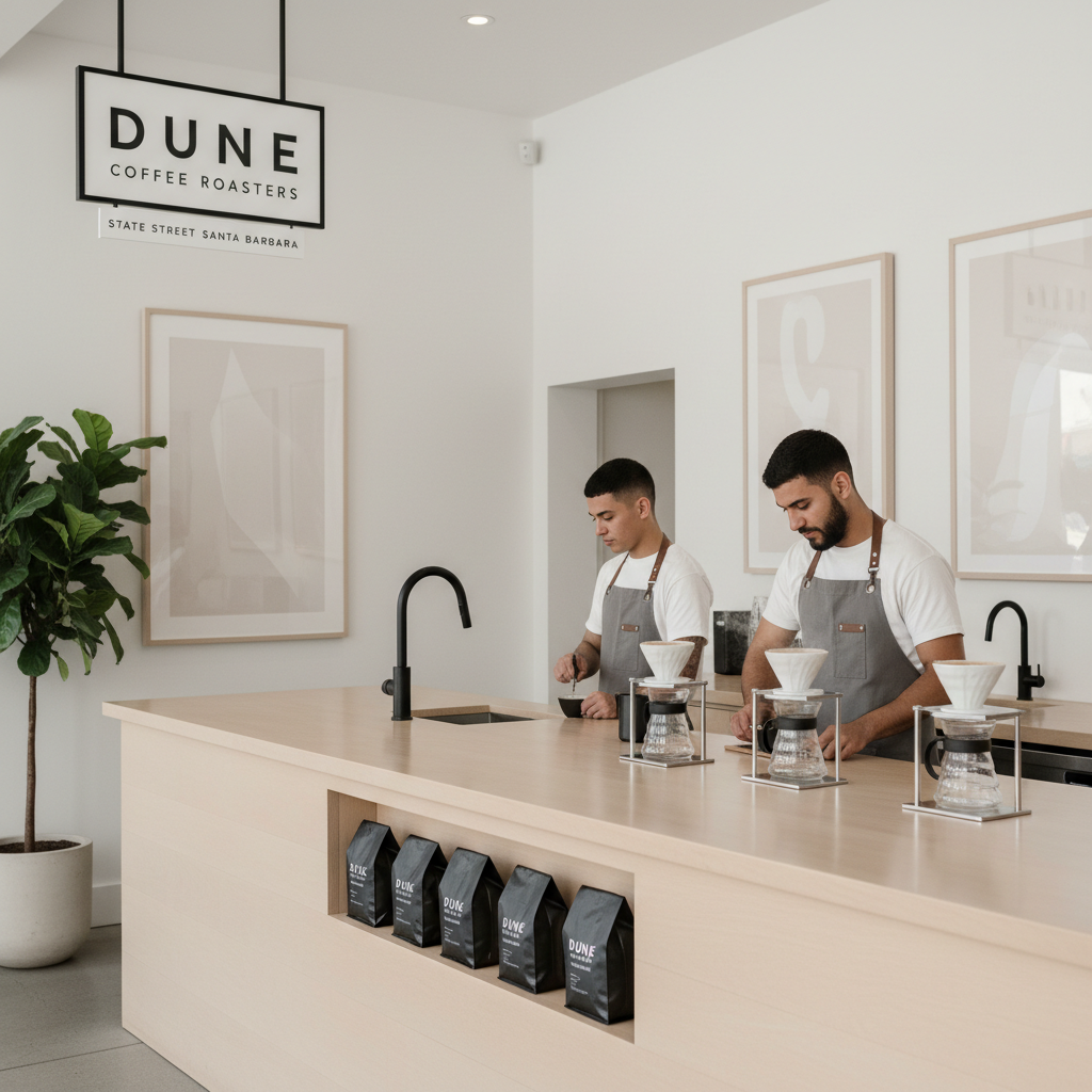 Dune Coffee Roasters — Downtown SB, Santa Barbara, CA