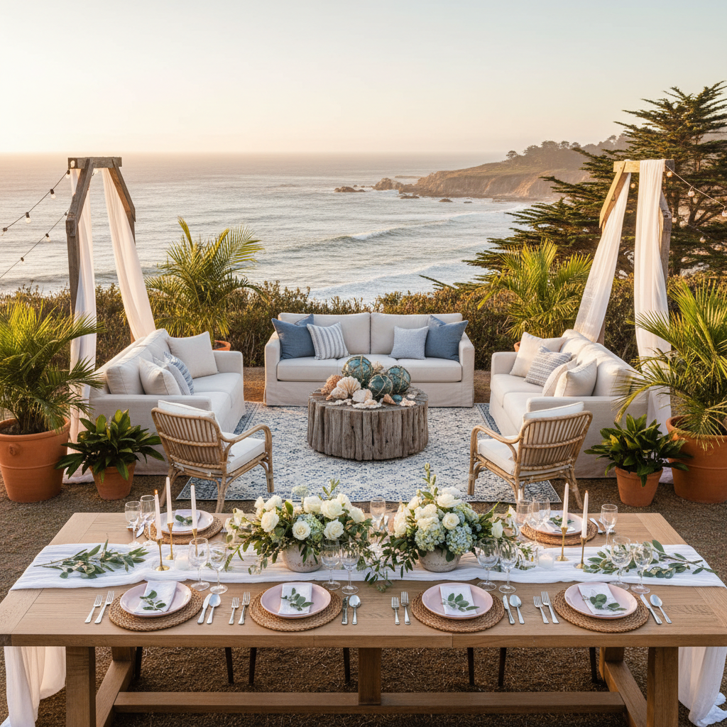 Chic Event Rentals — Full Service Event Rentals in Monterey, CA
