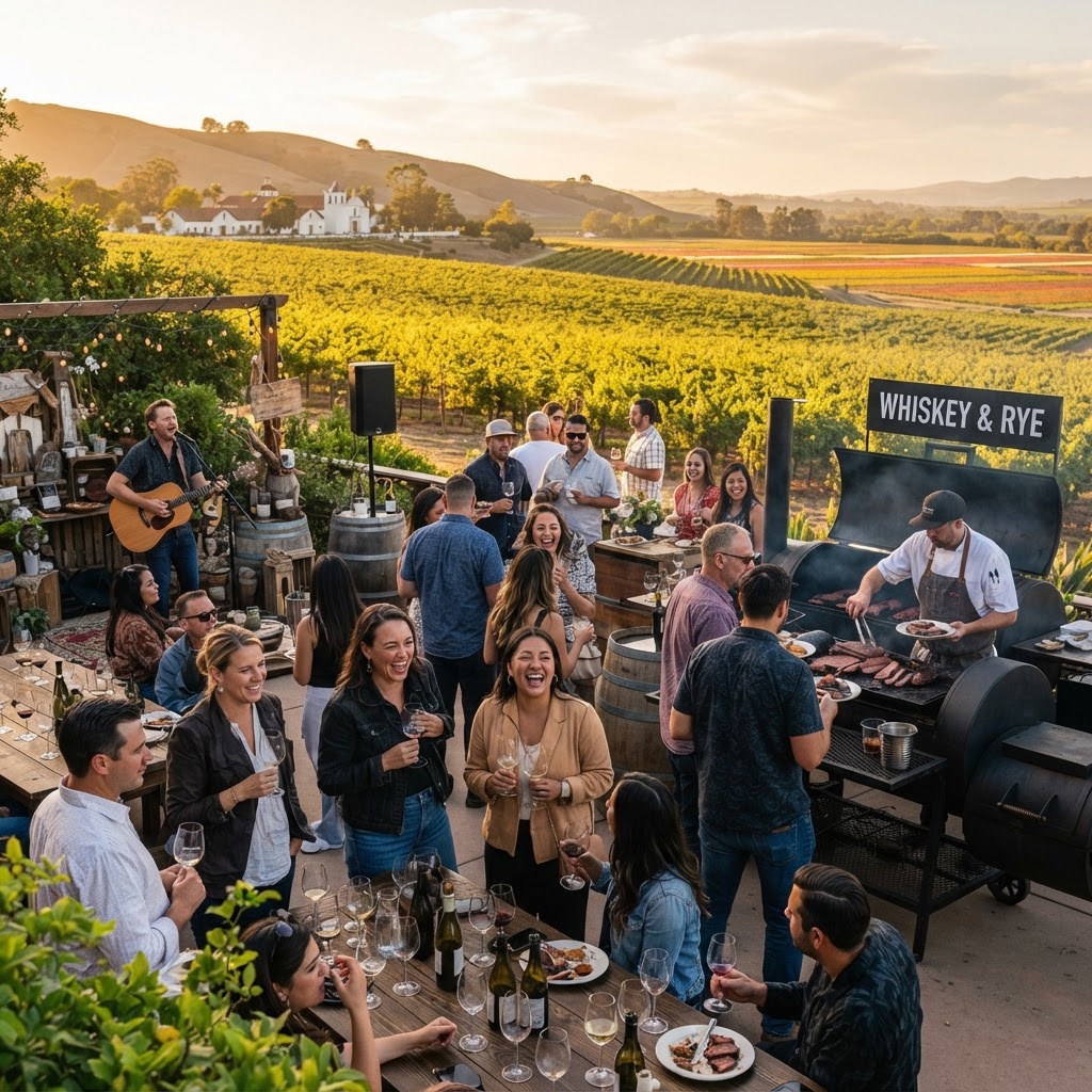 Sanford Winery Annual Harvest Party