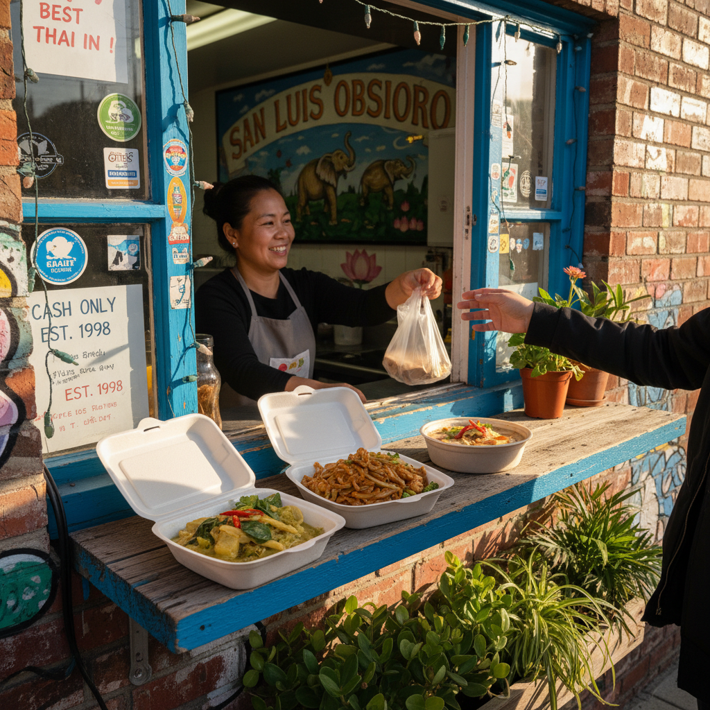 Noi's Little Thai Takeout — San Luis Obispo, San Luis Obispo County, CA