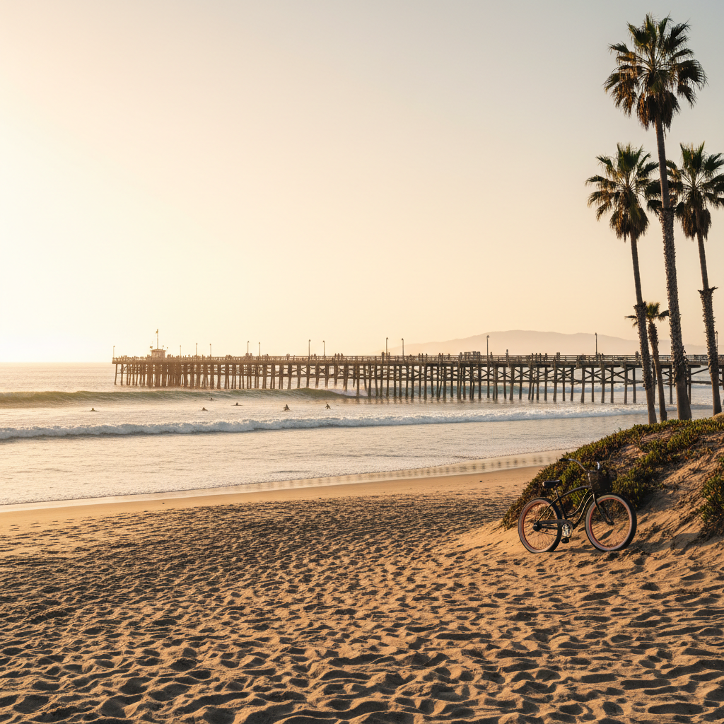 The Ventura Pier reaching out into the Pacific — gateway to Ventura County's parks, trails and beaches