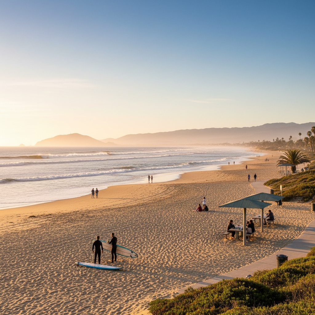 Marina Park West Beach — Beach in Ventura, CA