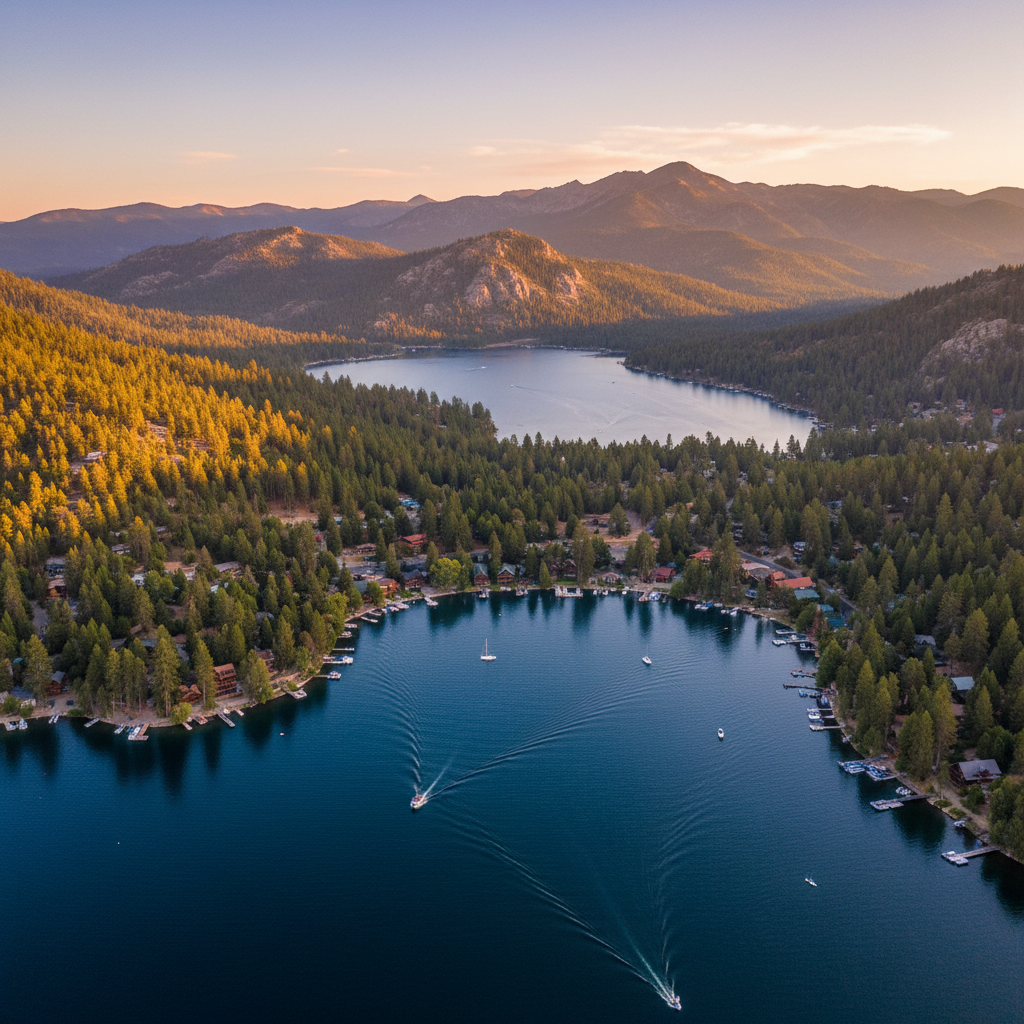 Big Bear Lake Inland Empire hotels area