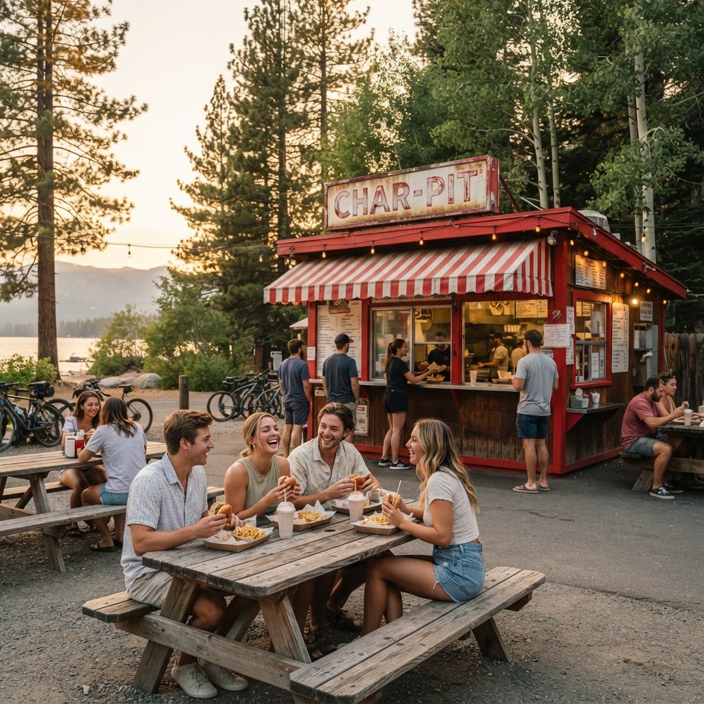 Char-Pit — Kings Beach, Lake Tahoe