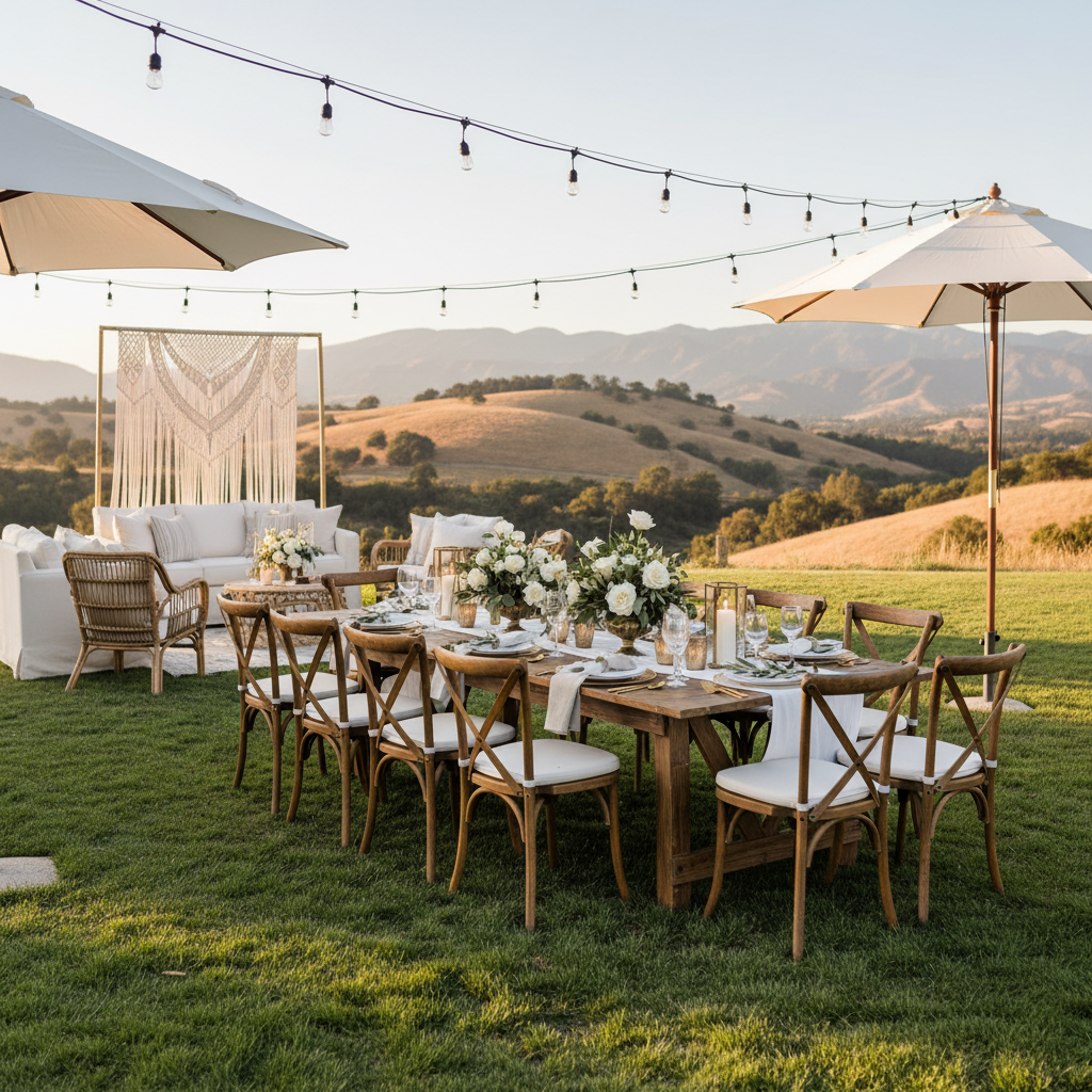 Touch of Gray Event Rentals & Design — Event Equipment in Santa Clarita, CA