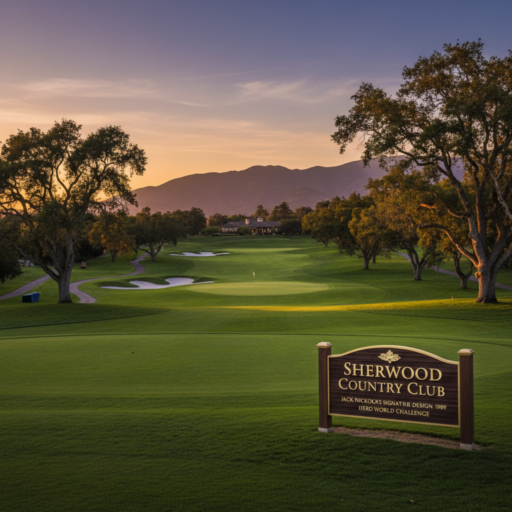 Sherwood Country Club — Private Golf Course in Thousand Oaks / Hidden Valley, CA