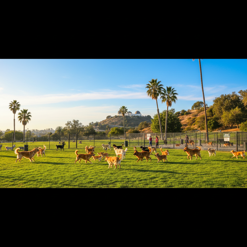 Veterans' Barrington Park Dog Park — Dog Park in Brentwood, CA