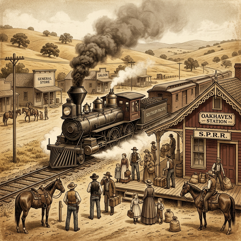 The Southern Pacific Arrives