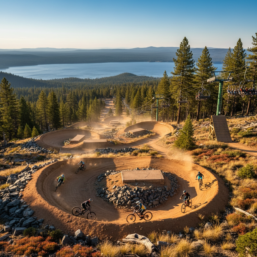 Snow Summit Bike Park — Mountain Area in Big Bear, CA