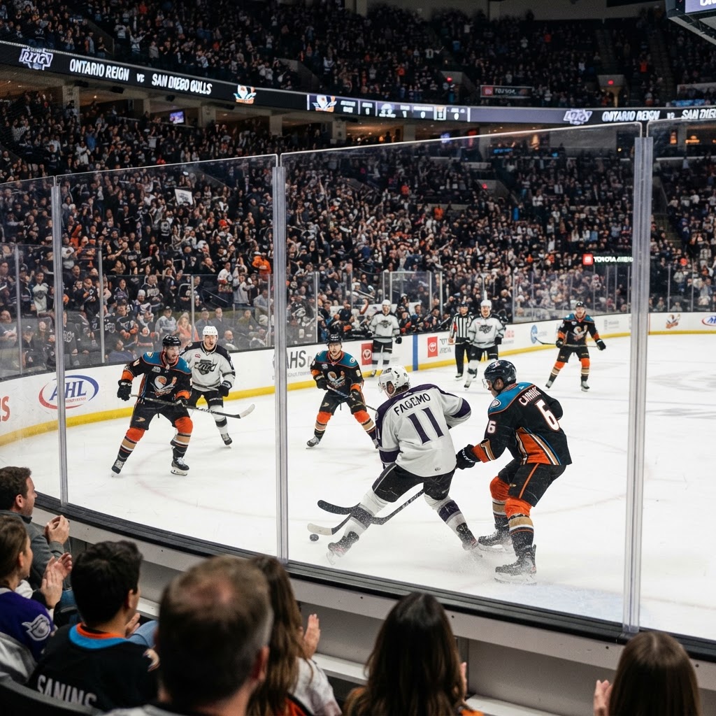 Ontario Reign vs San Diego Gulls
