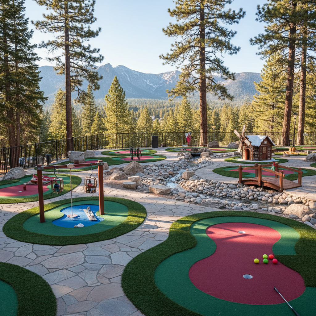 Alpine Slide at Magic Mountain — Mini Golf — Mini Golf Golf in Big Bear Lake (Highway 18 / Big Bear Blvd), CA