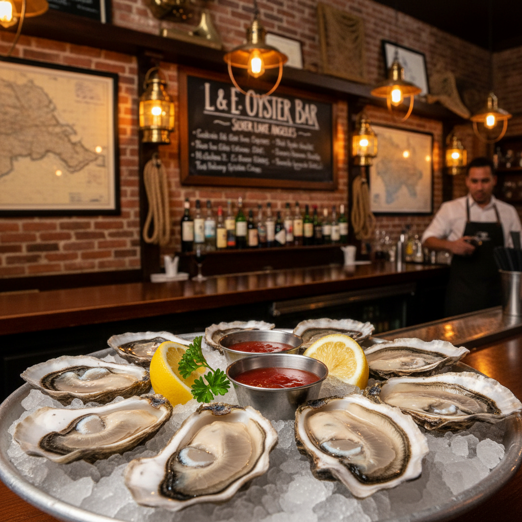 L&E Oyster Bar — Silver Lake, Los Angeles, CA